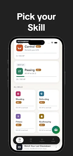 Descarga Footwork: Tu Entrenador de Fútbol IA – Mejora tus Habilidades - Screenshot 2