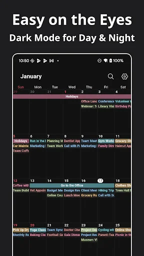 Simple Calendar: Agenda Limpia y Minimalista – Descarga Gratis - Screenshot 7
