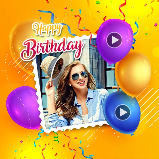 Birthday Video Maker con Música – Crea Videos de Cumpleaños