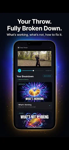 Disc Golf Form Analyzer: Mejora tu técnica con IA – Descarga Gratis - Screenshot 1
