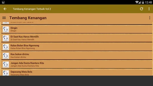 Descargar Koleksi Tembang Kenangan – La mejor música del recuerdo - Screenshot 10