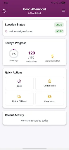 Descarga MCG HARYANA: Sistema de Monitoreo Sanitario en Tiempo Real - Screenshot 2