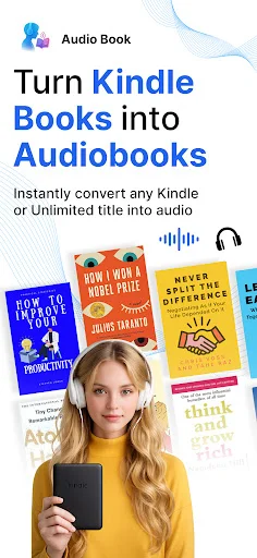Descarga AudioBooks Unlimited to Kindle – Convierte Libros a Audio - Screenshot 6