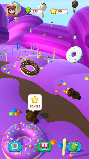Descargar Sweet Merge Land – Reconstruye el Reino de Dulces - Screenshot 4
