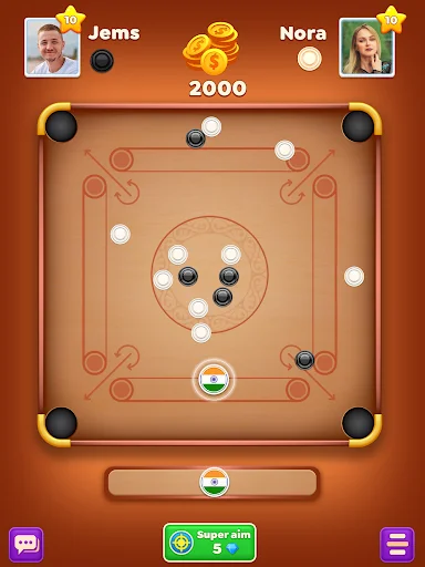 Descargar Carrom Cricket: El Mejor Juego de Mesa y Discos Online - Screenshot 13