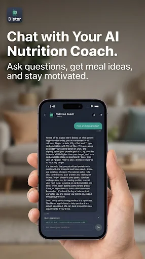 Dietor: Contador de Calorías AI – Tu Coach Nutricional Gratis - Screenshot 3