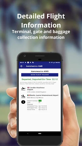 Descargar Detroit Metro Airport Flights – Info de Vuelos en Tiempo Real - Screenshot 3