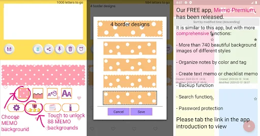 Sticky Memo Notepad Dots: Notas Adhesivas para tu Pantalla - Screenshot 16