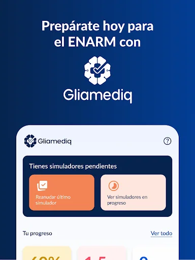 Descarga Gliamediq: Simulador ENARM – Estudia y Especialízate - Screenshot 17