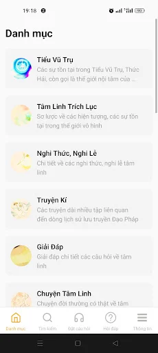 Descargar Tâm Linh Toàn Thư APK – Guía Espiritual Completa - Screenshot 2