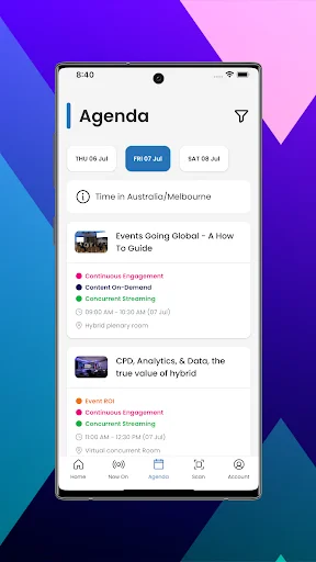 Descargar evexus: Tu compañero esencial para eventos en vivo - Screenshot 6