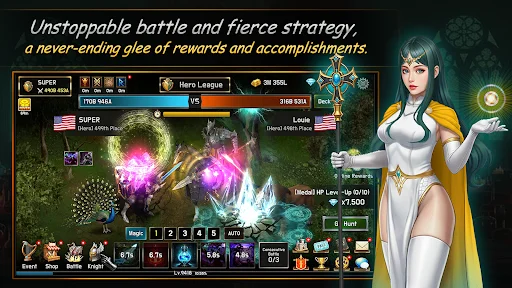 Descargar Bloodbound Lord: Idle RPG – Conviértete en el Señor Supremo - Screenshot 3