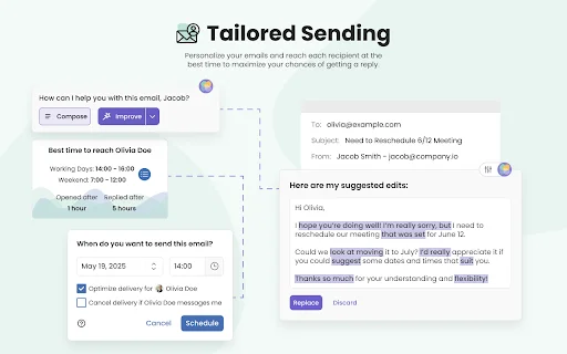 Mailbutler para Gmail: Optimiza tu Productividad y Correos - Screenshot 1
