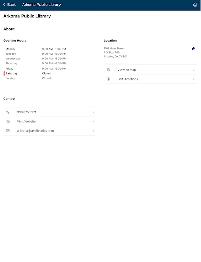 Descarga SE Oklahoma Library System: Acceso a Libros y Recursos - Screenshot 18