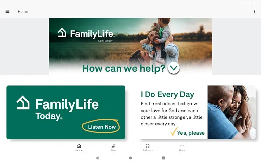 Descarga FamilyLife®: Podcasts y Devocionales Cristianos Gratis - Screenshot 7