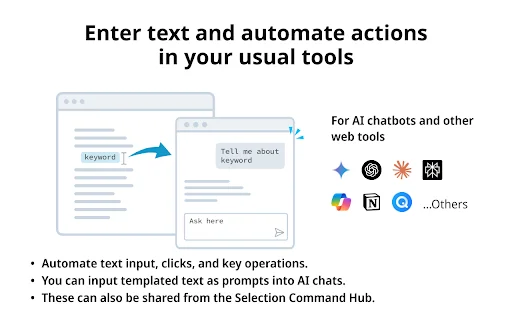 Selection Command: Optimiza tu Navegación y Productividad Web - Screenshot 3