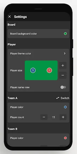 Rugby Tactic Board: Planifica tus jugadas de rugby fácilmente - Screenshot 6