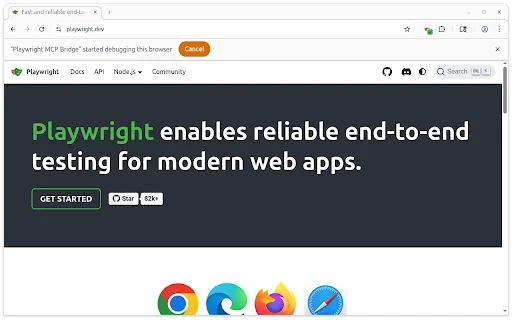 Playwright Extension: Automatización Web y MCP para Desarrolladores - Screenshot 1