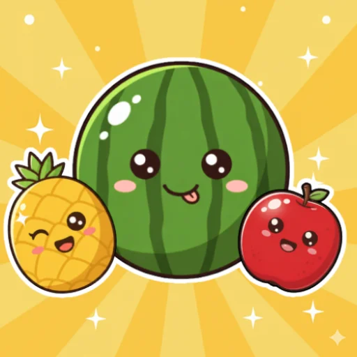 Descarga Fruit Drop Satisfy-Juicy Merge – Juego de Puzzle Gratis