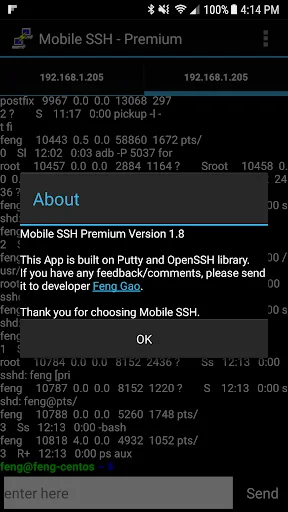 Mobile SSH Premium: Acceso Remoto Seguro y Profesional en Android - Screenshot 6