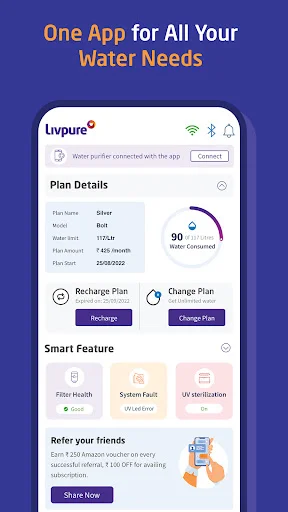 Descarga Livpure Smart: Agua 100% Pura y Saludable en tu Hogar - Screenshot 2